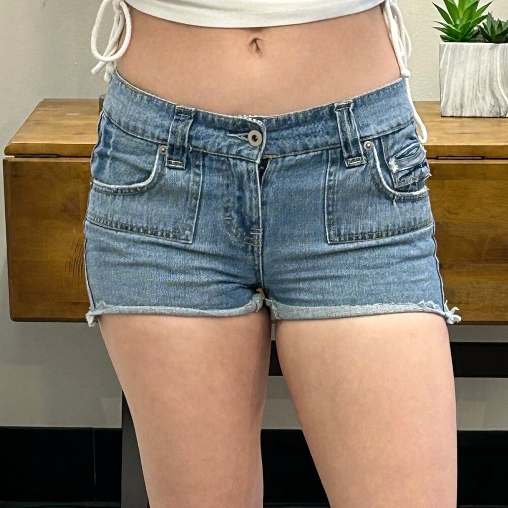 Y2K Low Rise Jean Shorts Size 5